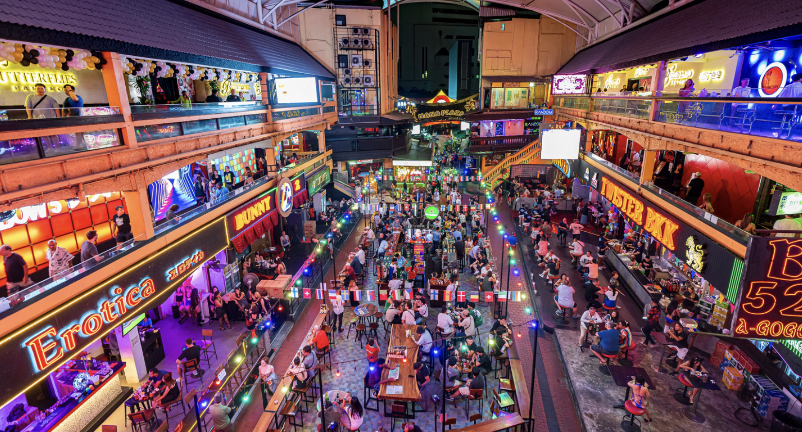 曼谷娜娜广场（NANA PLAZA）所有的GoGoBar汇总